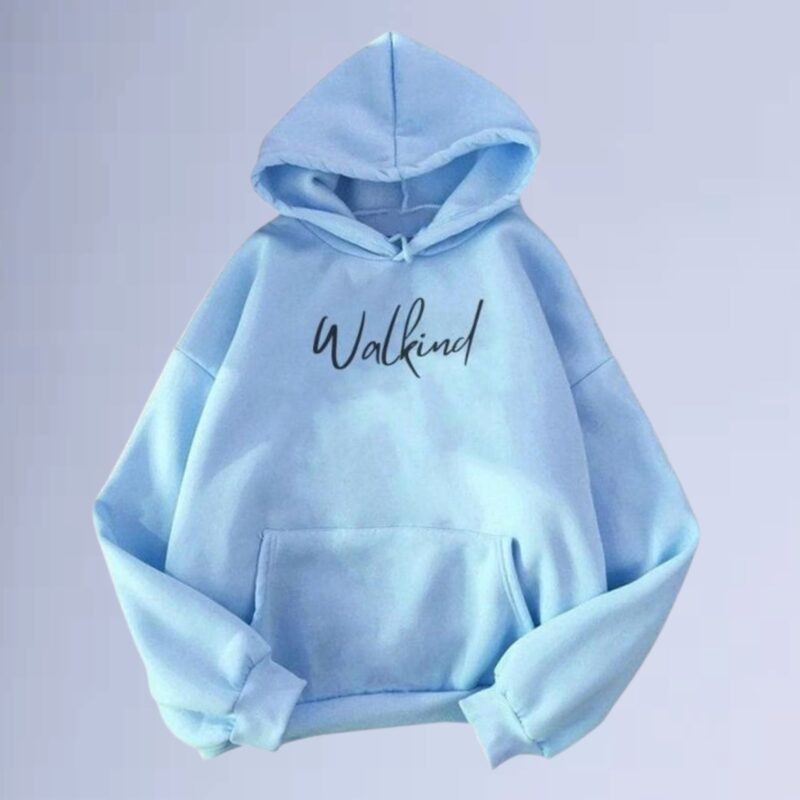 Azul bb — Moletom canguru walkind mistrilhy