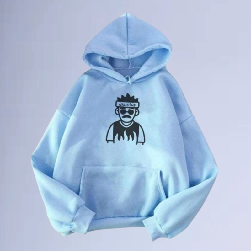 Azul bb — Moletom canguru walkind swag street