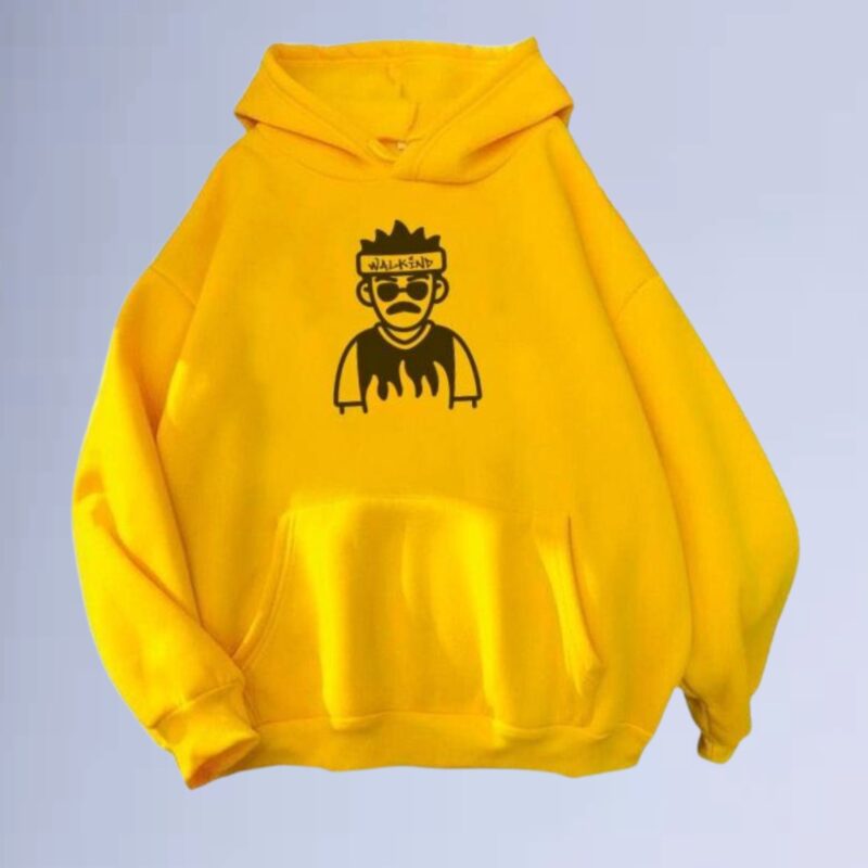 Amarelo — Moletom canguru walkind swag street