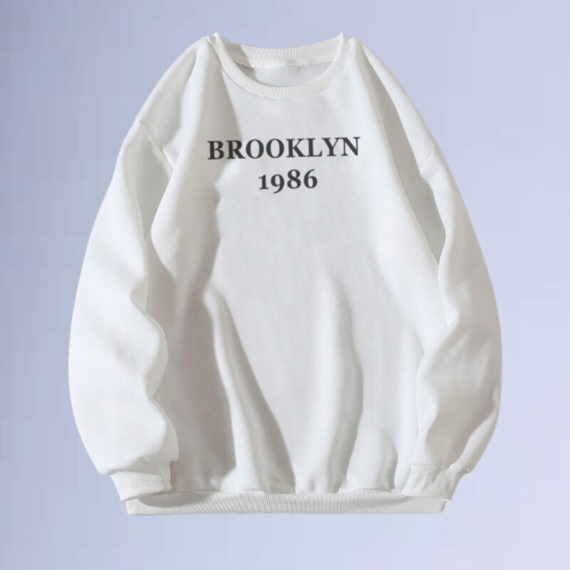 Branco — moletom gola careca broklyn
