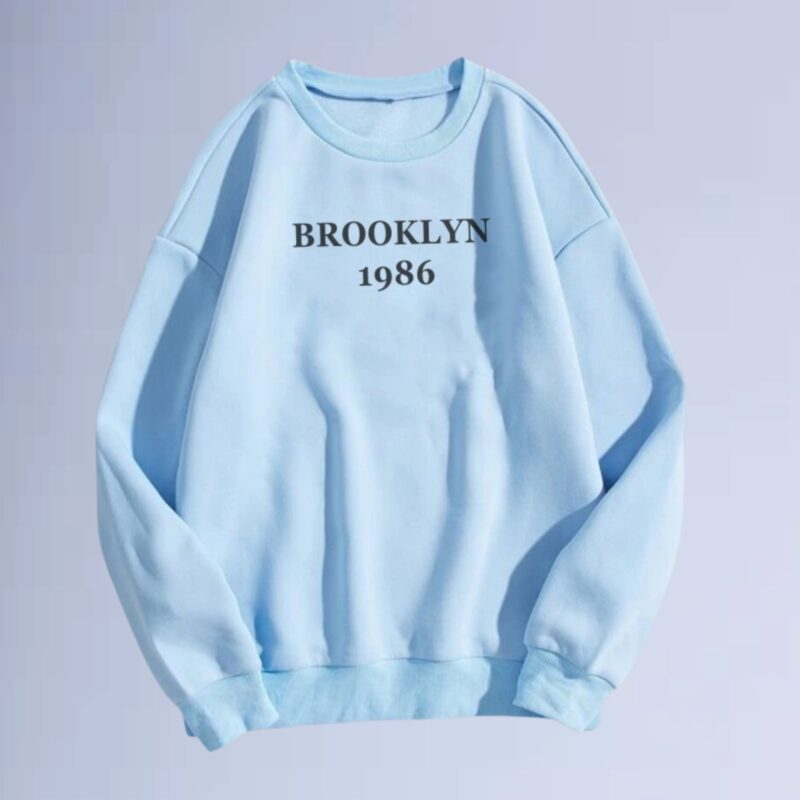 Azul bb — moletom gola careca broklyn