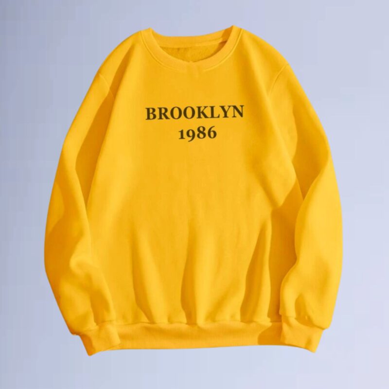 Amarelo — moletom gola careca broklyn