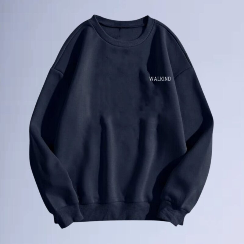 Azul Marinho — moletom gola careca logon small