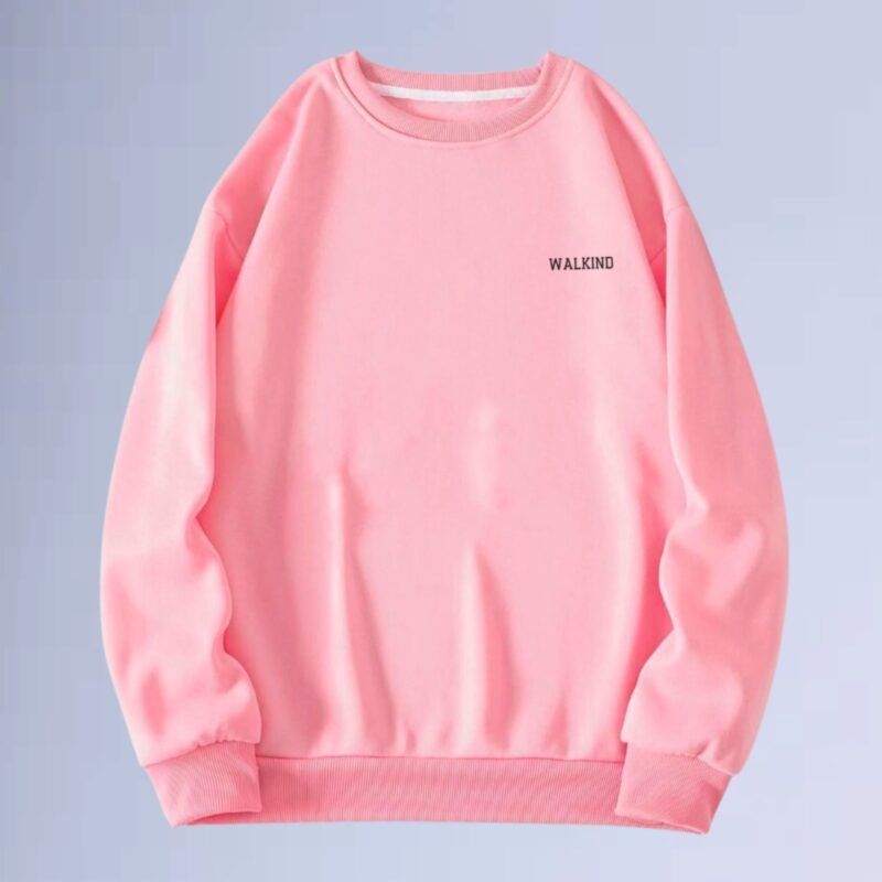 Rosa — moletom gola careca logon small