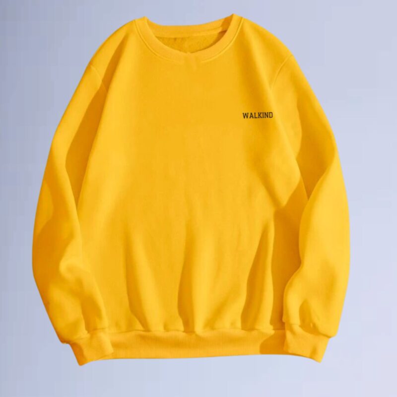 Amarelo — moletom gola careca logon small