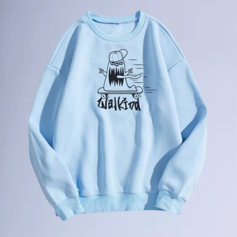 Azul bb — moletom gola careca monster street