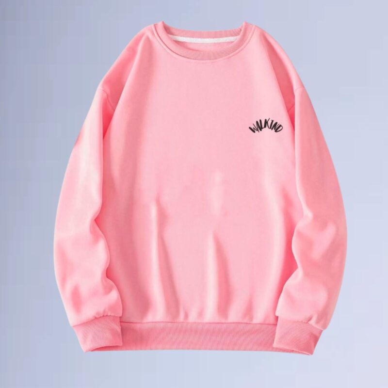 Rosa — moletom gola careca pissed small