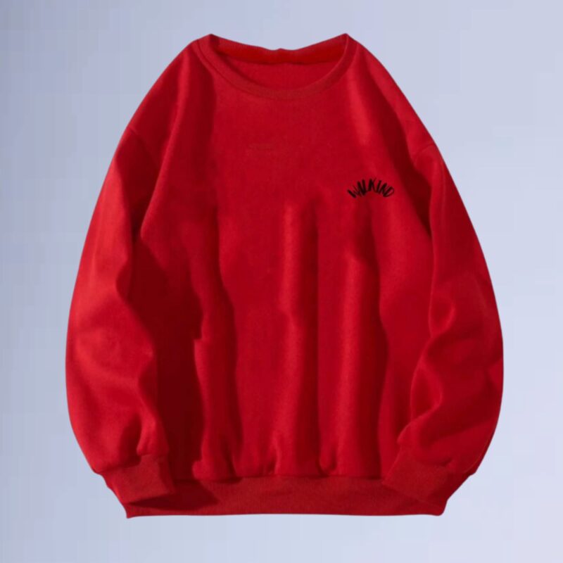 Vermelho — moletom gola careca pissed small