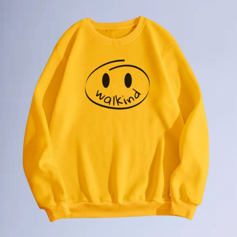 Amarelo — moletom gola careca walkind allehujah