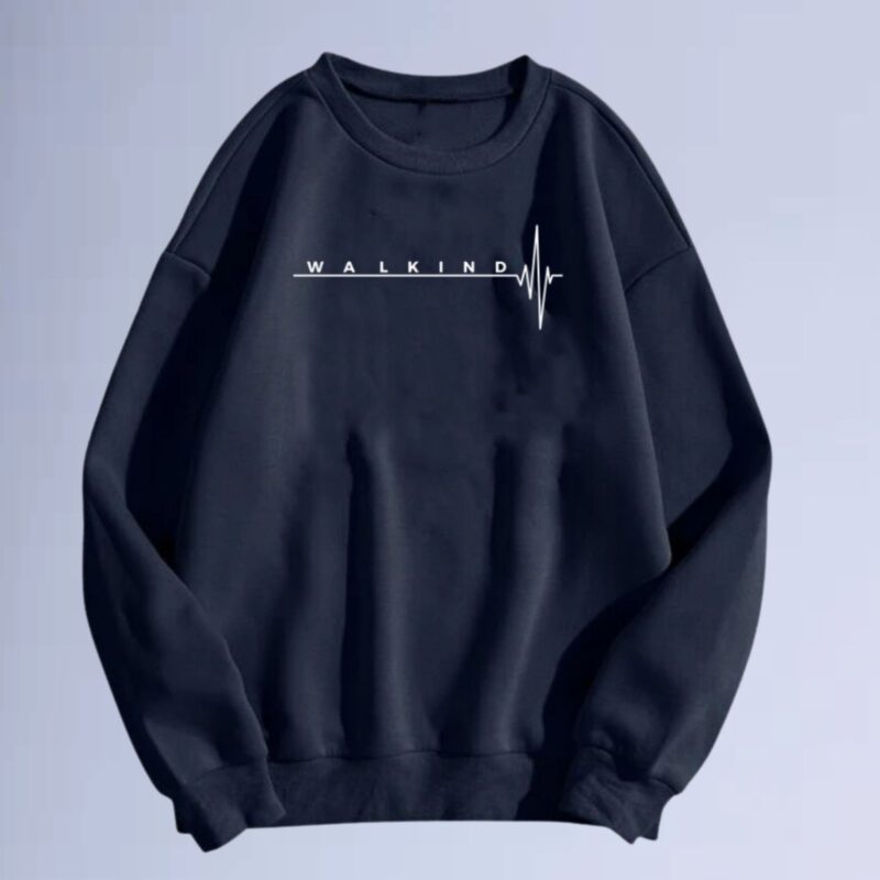 Azul Marinho — moletom gola careca walkind beats