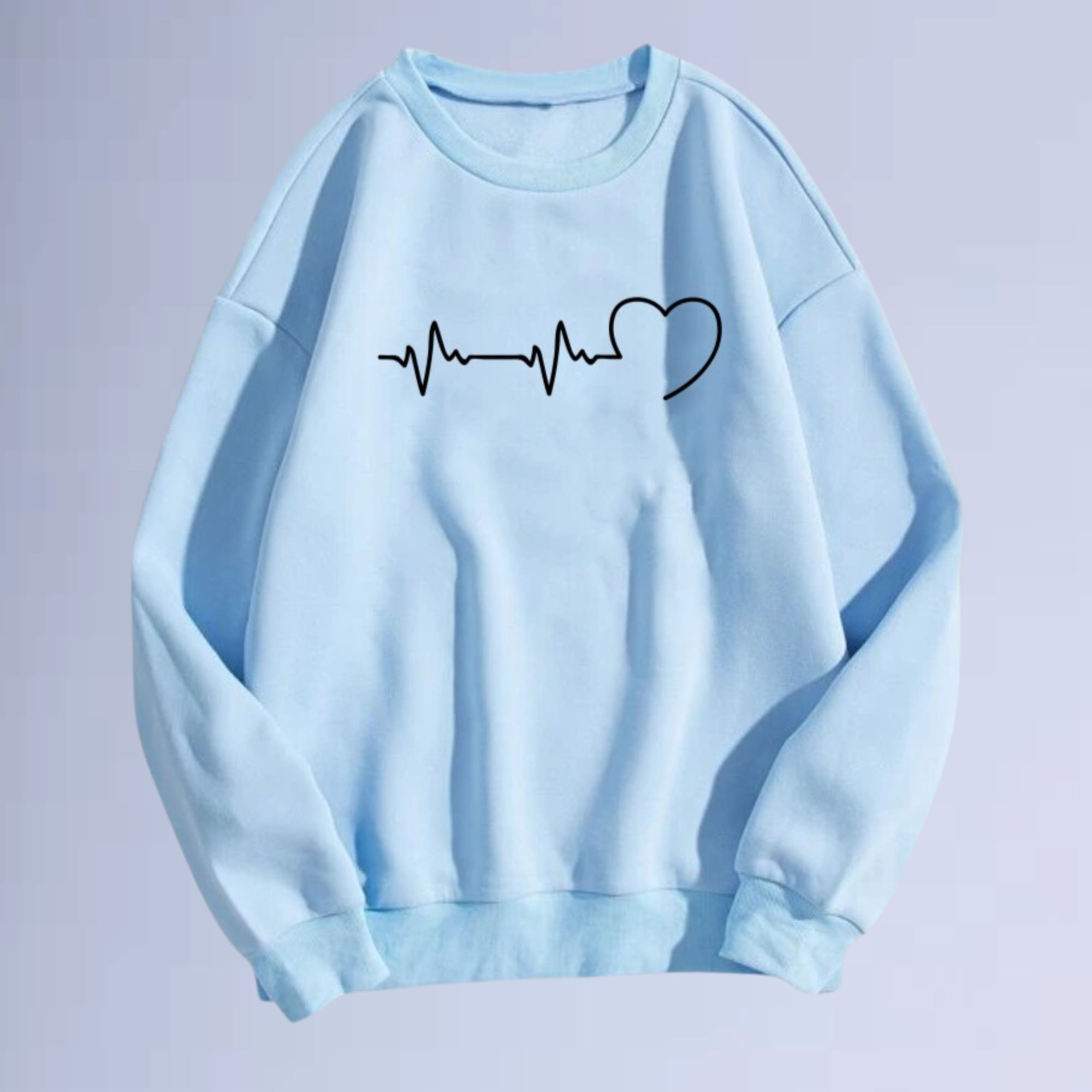 moletom gola careca walkind beats core Azul bb | WALKIND