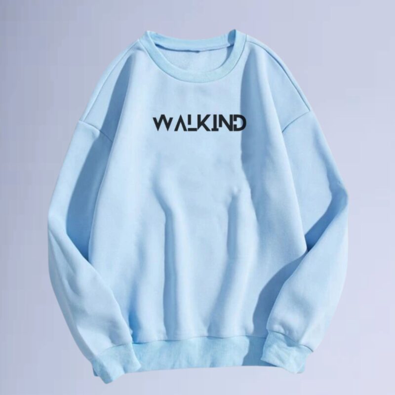 Azul bb — moletom gola careca walkind blaricka