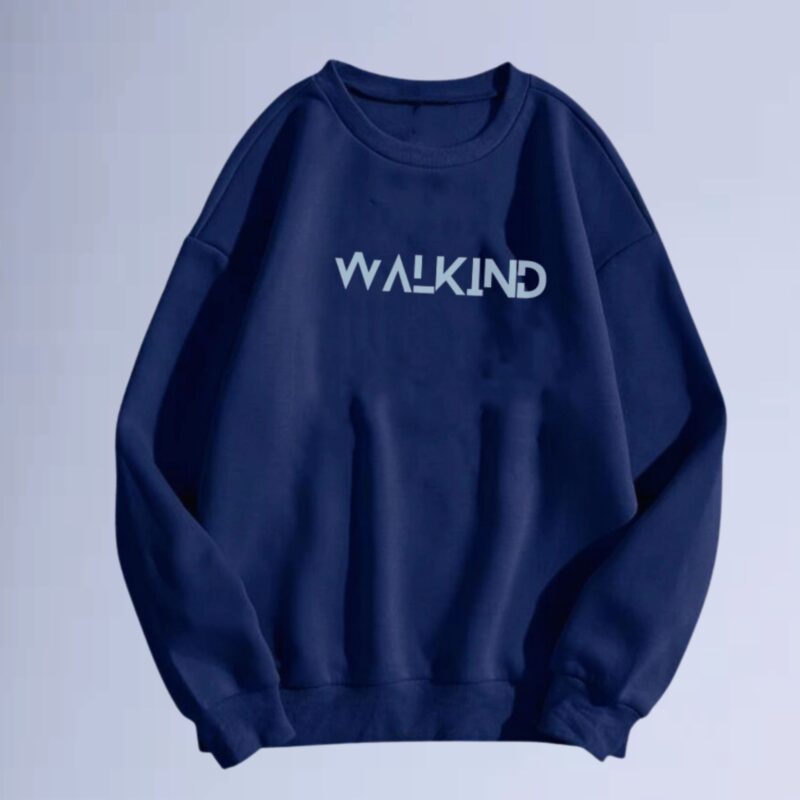 Azul Marinho — moletom gola careca walkind blaricka
