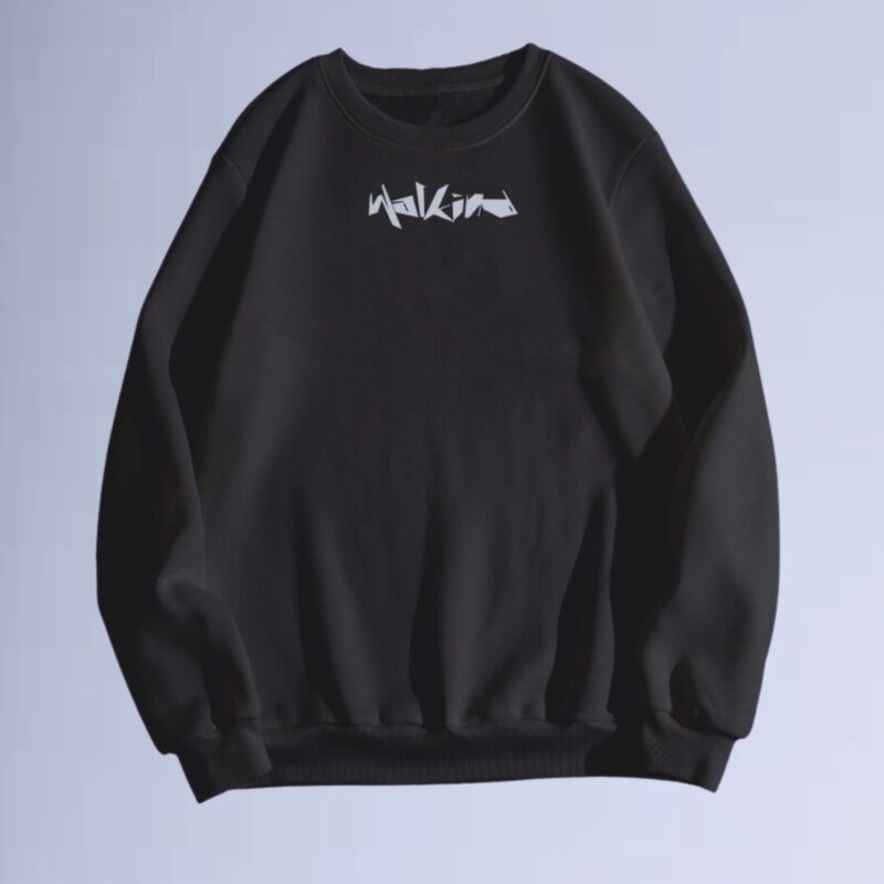 Preto — moletom gola careca walkind center