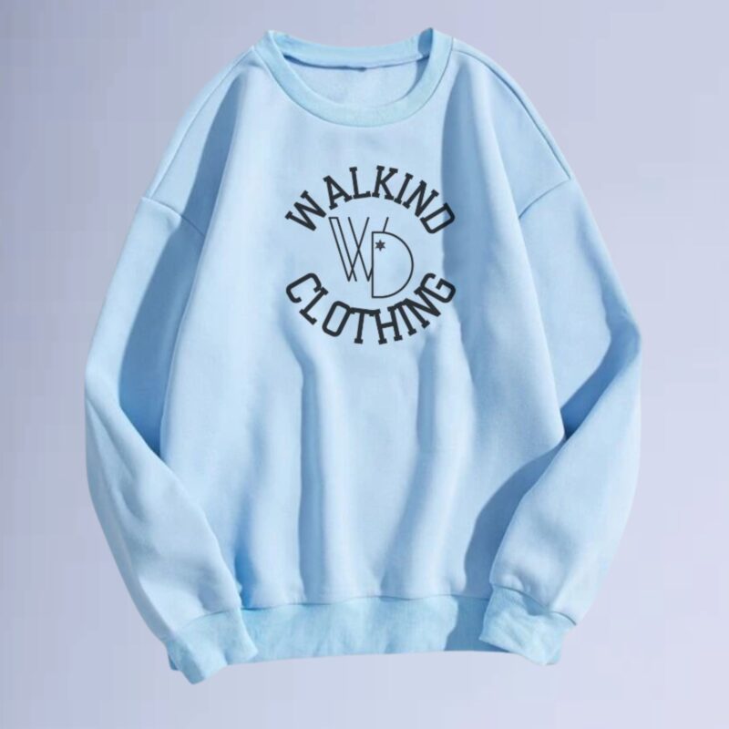 Azul bb — moletom gola careca walkind clothing