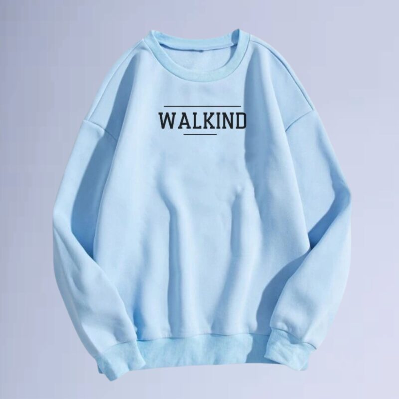Azul bb — moletom gola careca walkind list