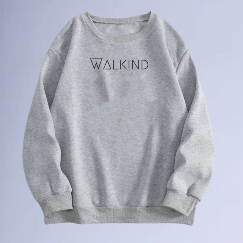Cinza Mescla — moletom gola careca walkind skinny – Copia