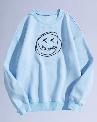 moletom gola careca walkind smilie