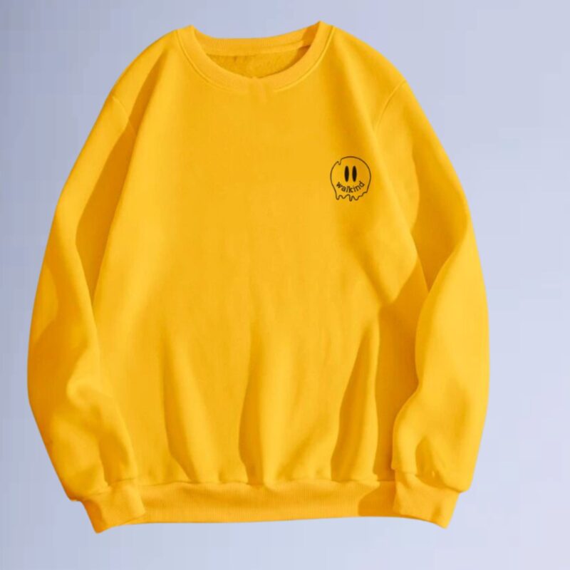 Amarelo — moletom gola careca walkind smilie melt small