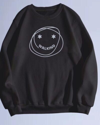 moletom gola careca walkind smilie star
