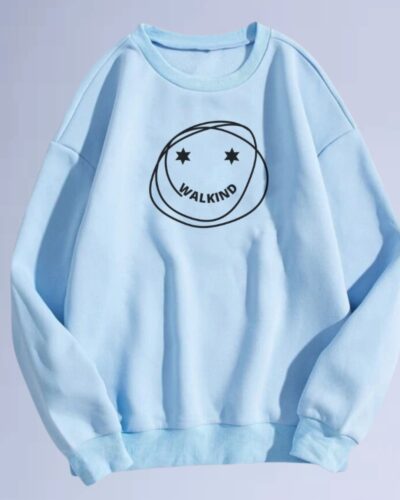 moletom gola careca walkind smilie star