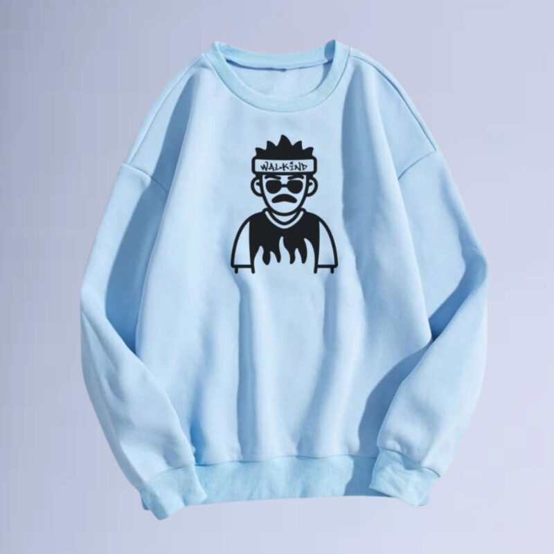 Azul bb — moletom gola careca walkind swag