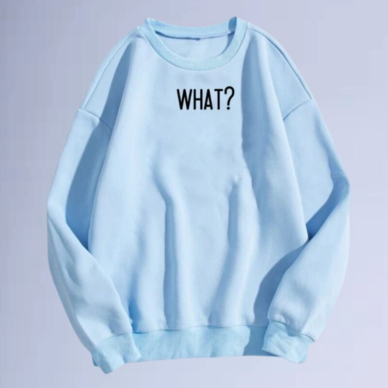Azul bb — moletom gola careca walkind whats
