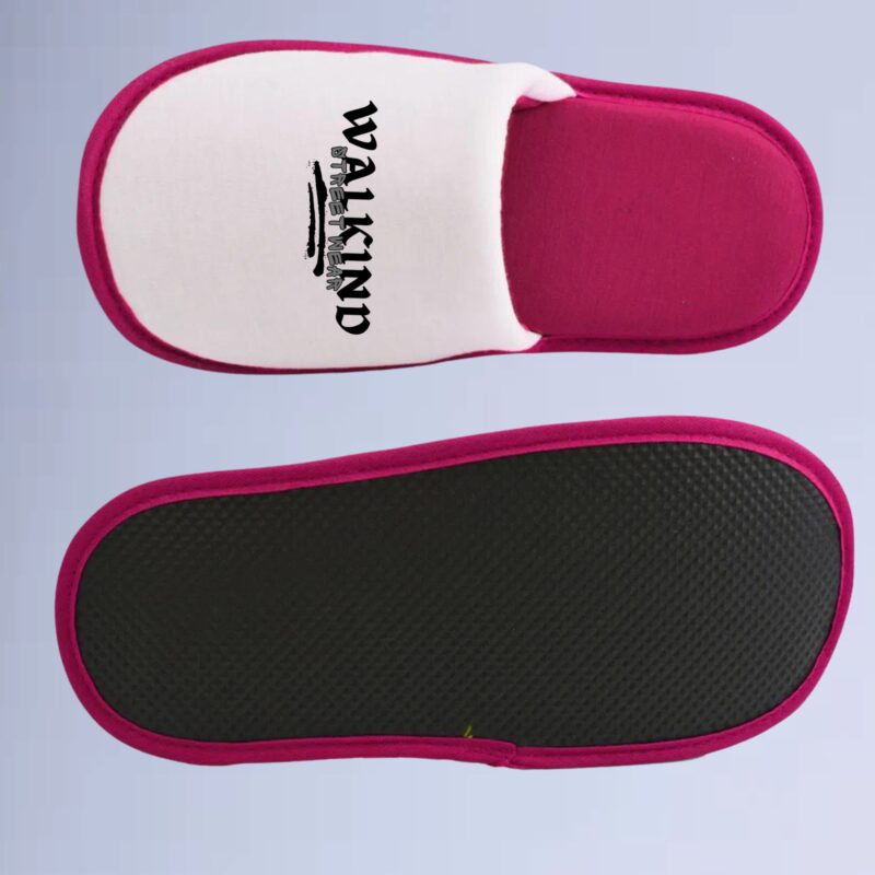 Rosa/Branco — pantufa walkind street wear