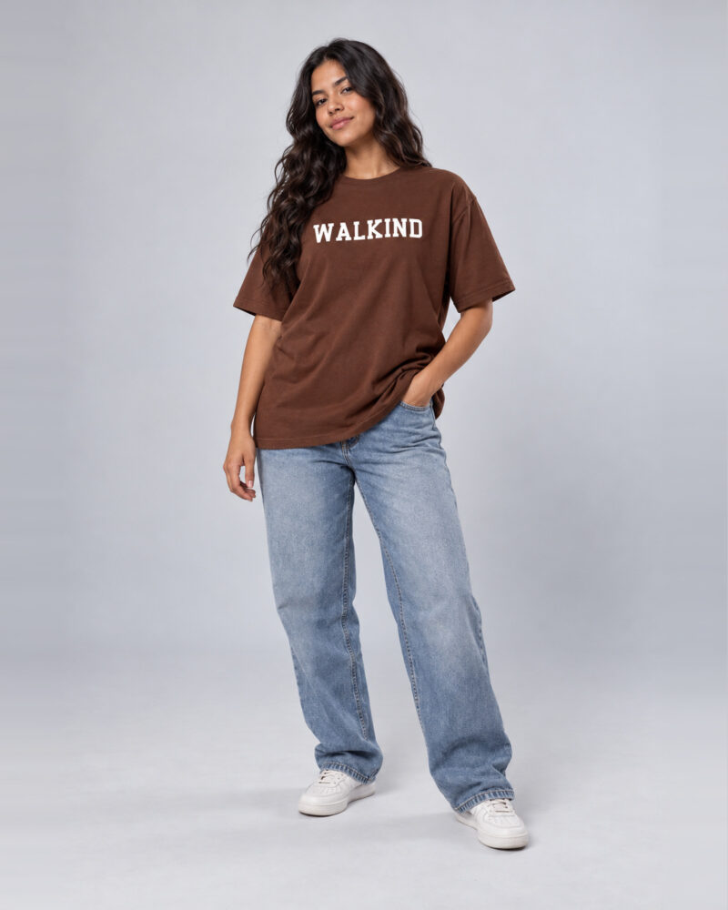 Marrom — Camiseta Walkind Logon