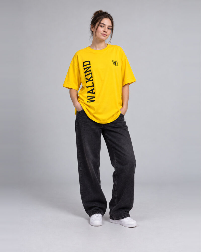 Amarelo — Camiseta Walkind Name Logobox