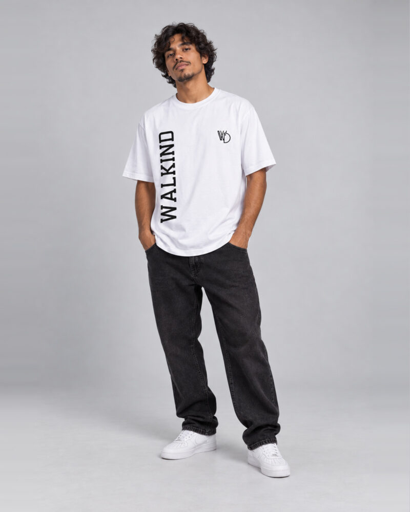 Branco — Camiseta Walkind Name Logobox