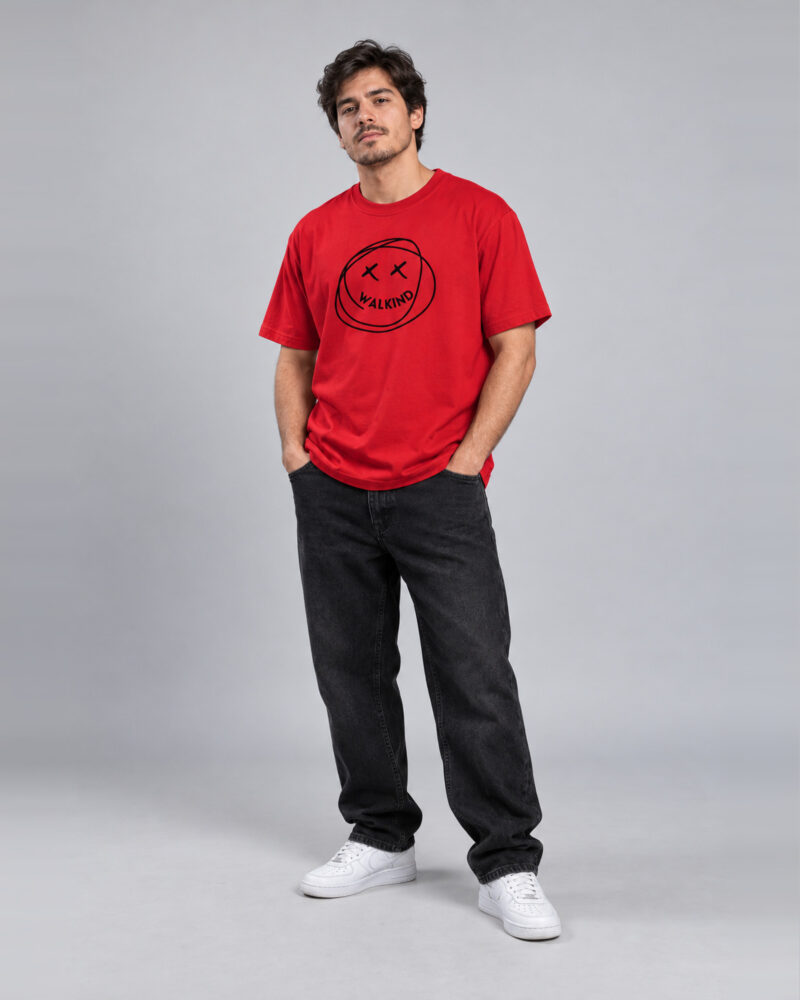 Vermelho — Camiseta Walkind Smile