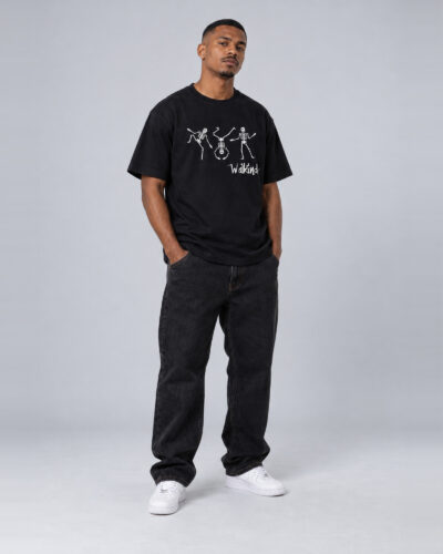 Camiseta dancing skull