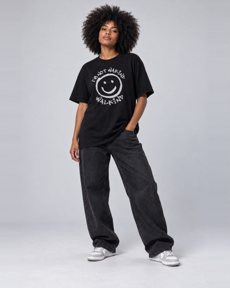 Preto — Camiseta im not walkind