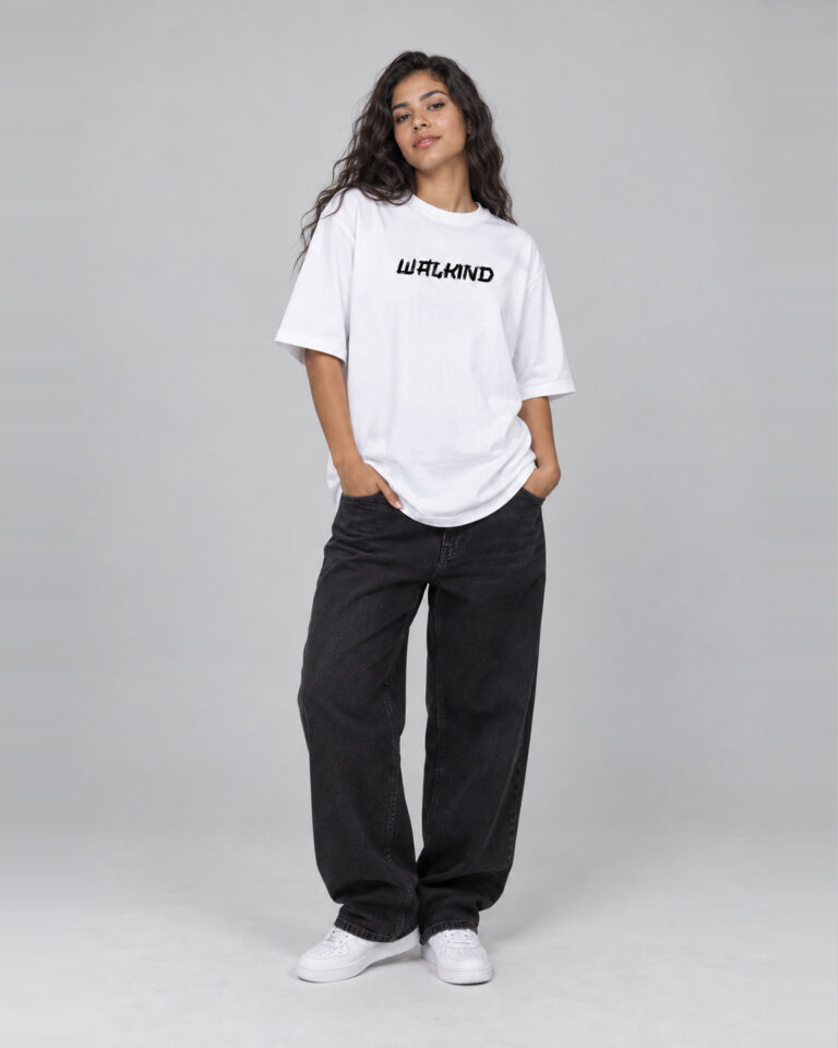 Camiseta oversized walkind lobox pissed