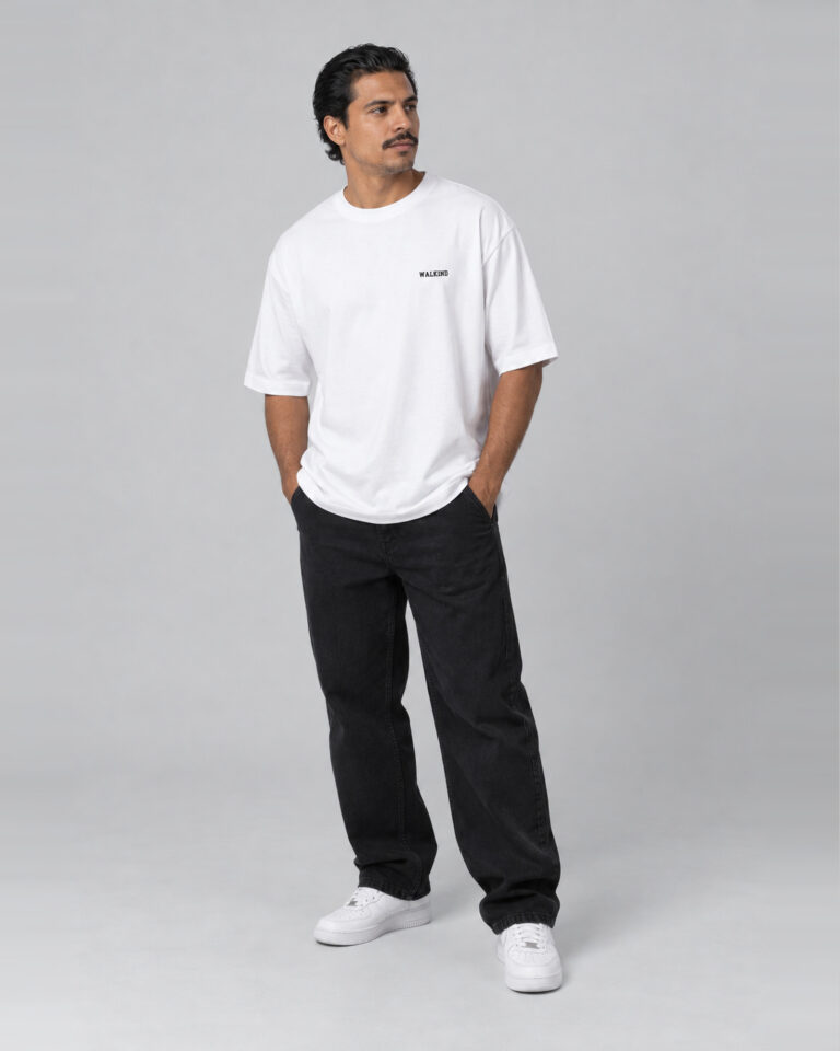 Camiseta oversized walkind logobox small