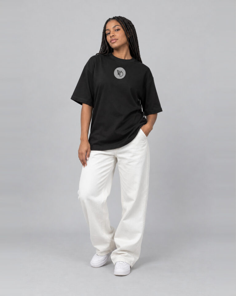 Camiseta oversized walkind wdcircle
