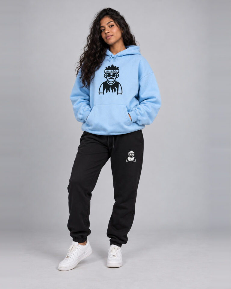 Conjunto de Moletom Canguru Walkind Swag
