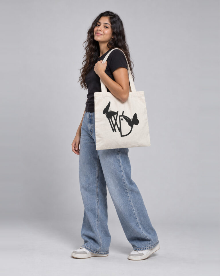 Ecobag walkind logobox butterfly