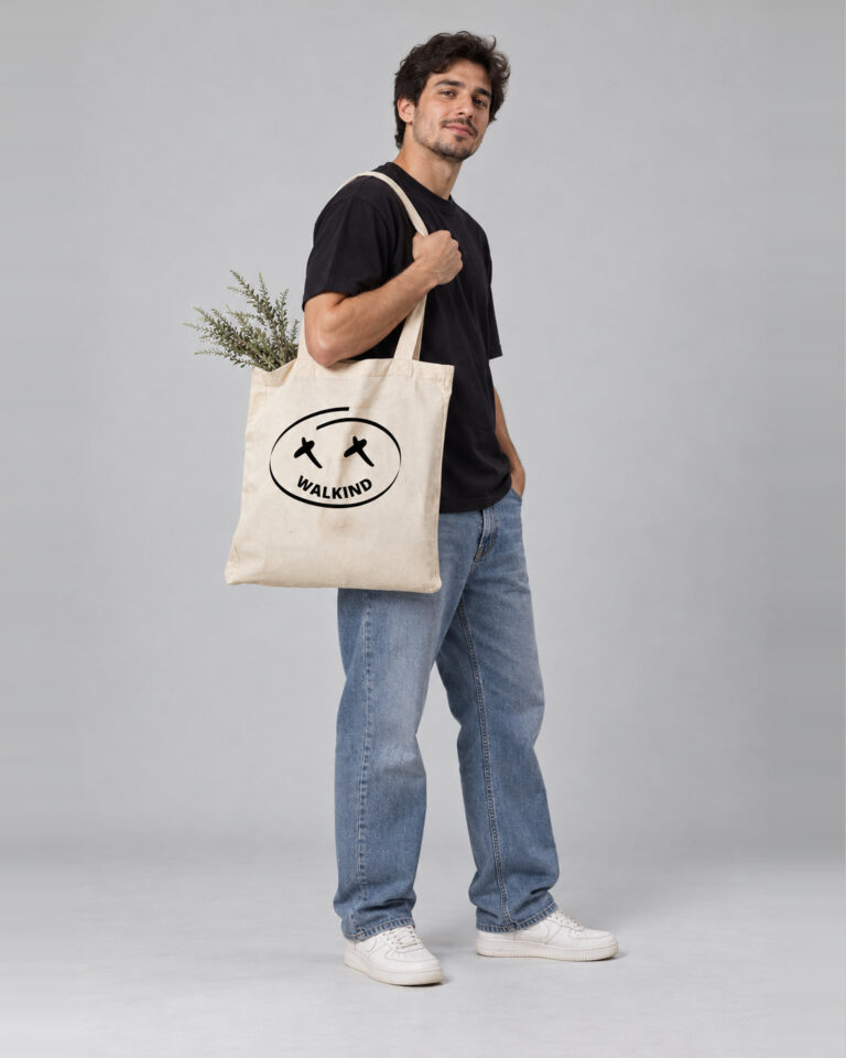 Ecobag walkind smile allehujah