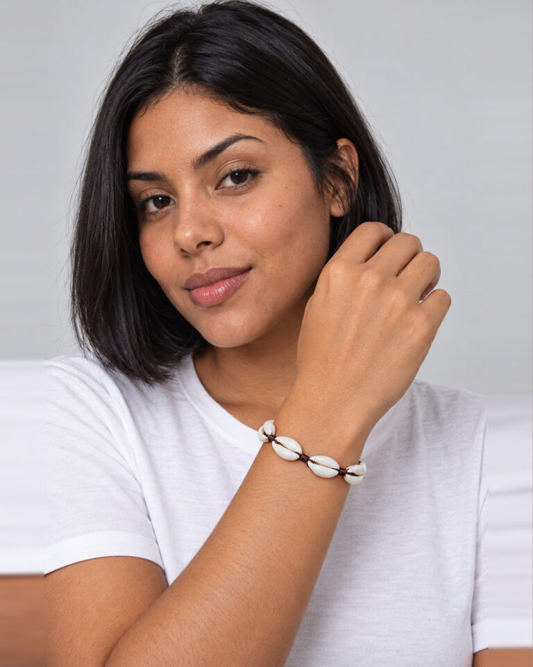 Pulseira Praiana com Búzios Naturais