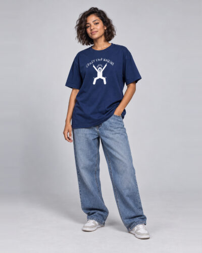 camiseta crazy walkind