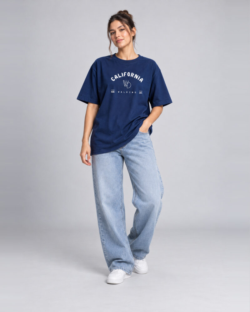 Azul Marinho — camiseta walkind california