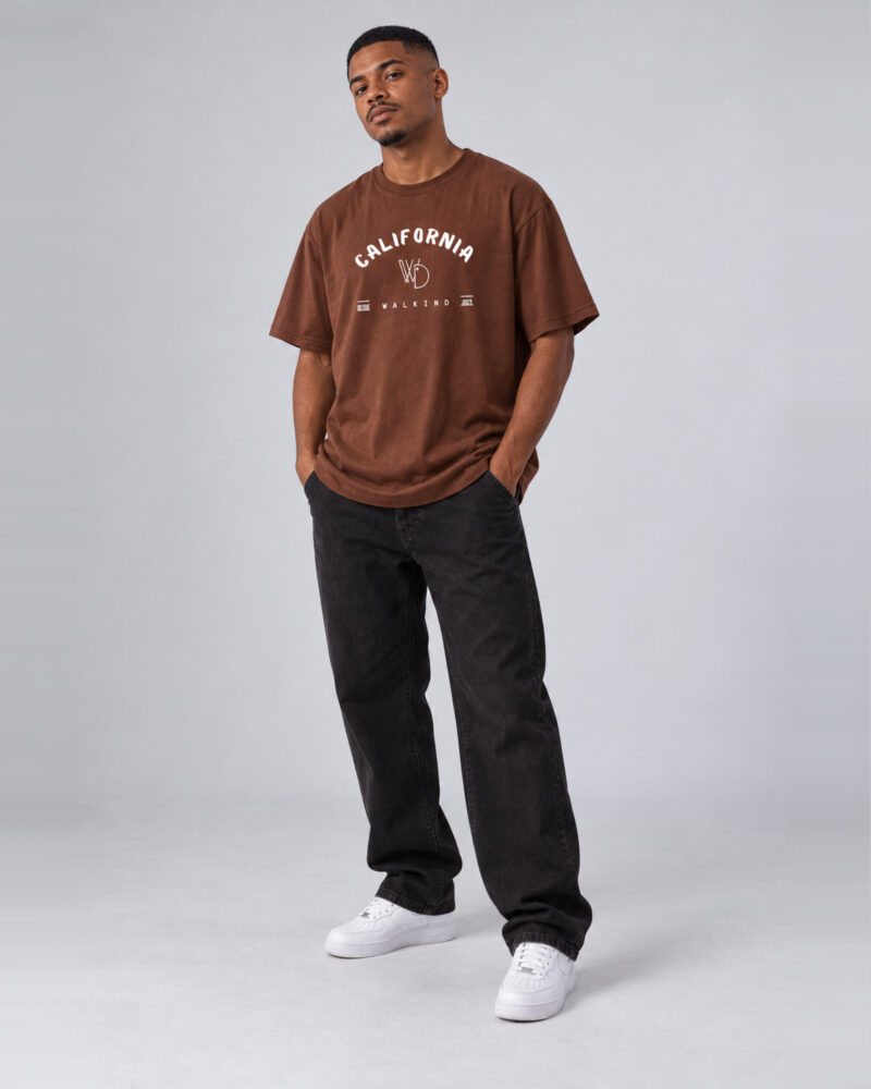 Marrom — camiseta walkind california