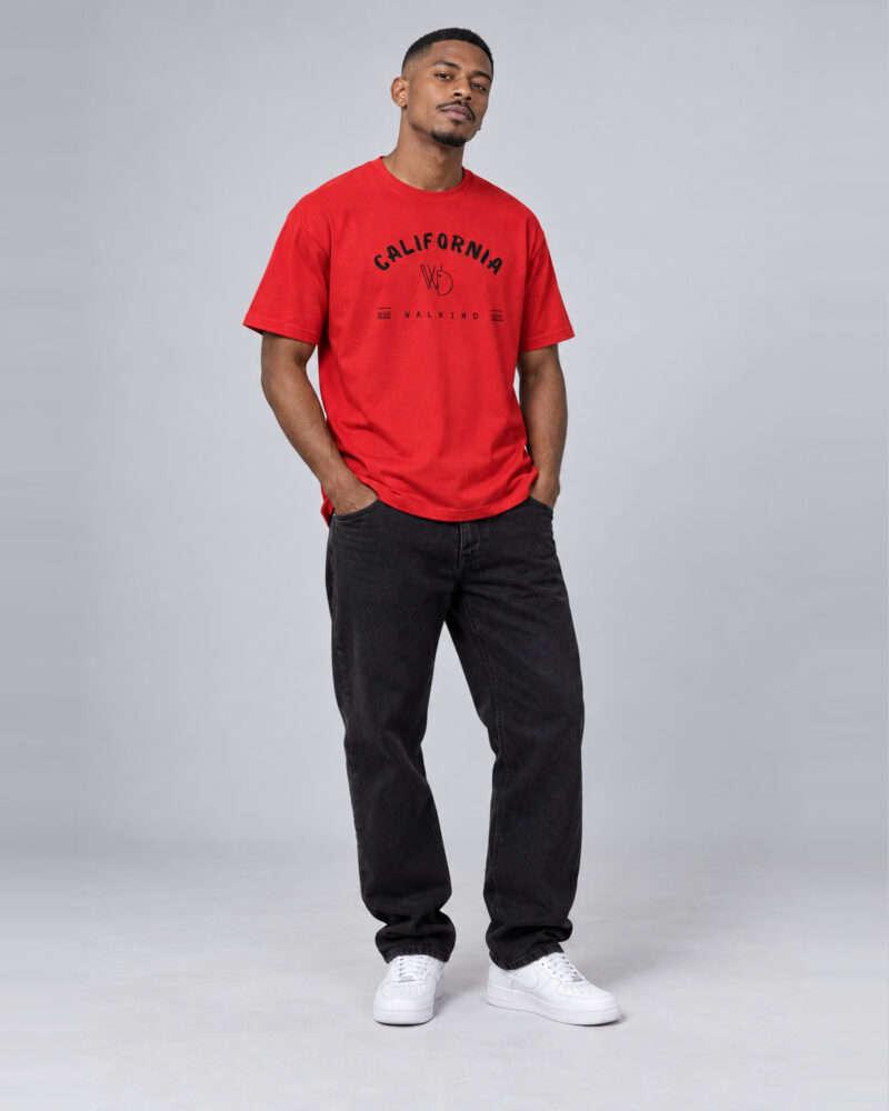 Vermelho — camiseta walkind california