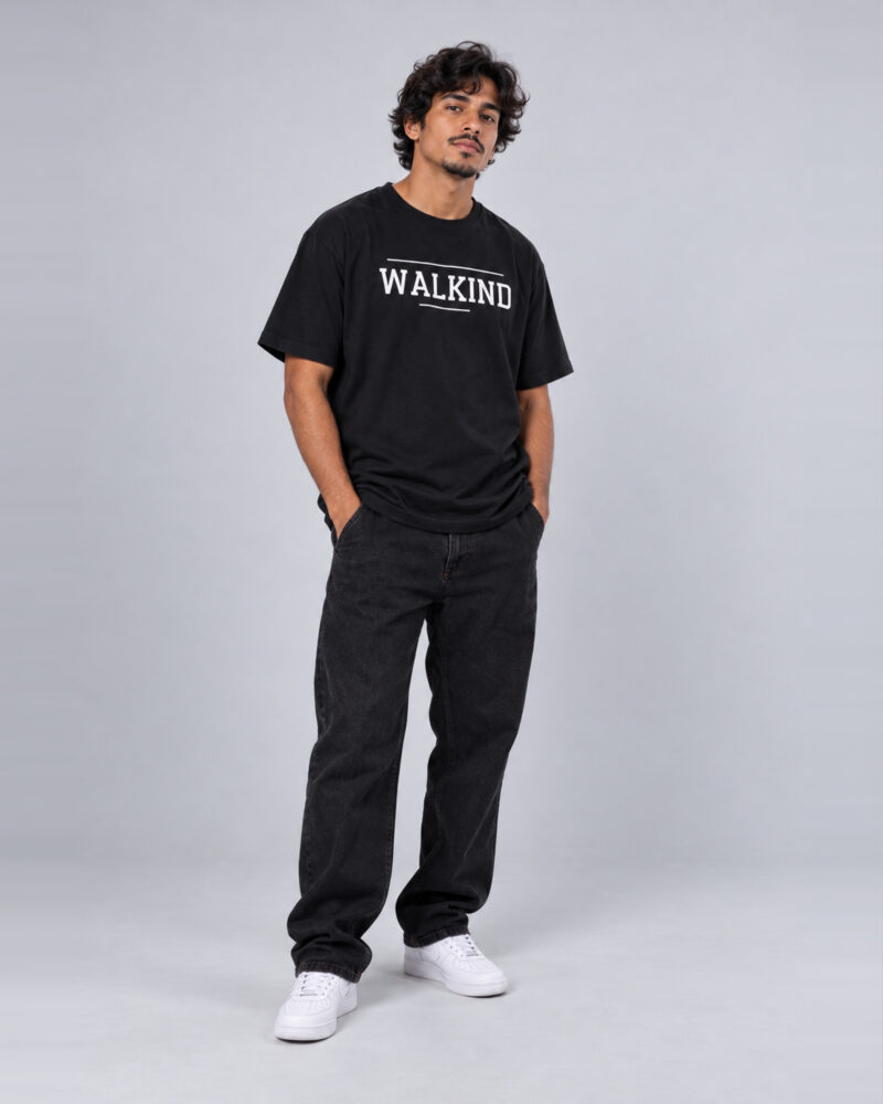 Preto — camiseta walkind list