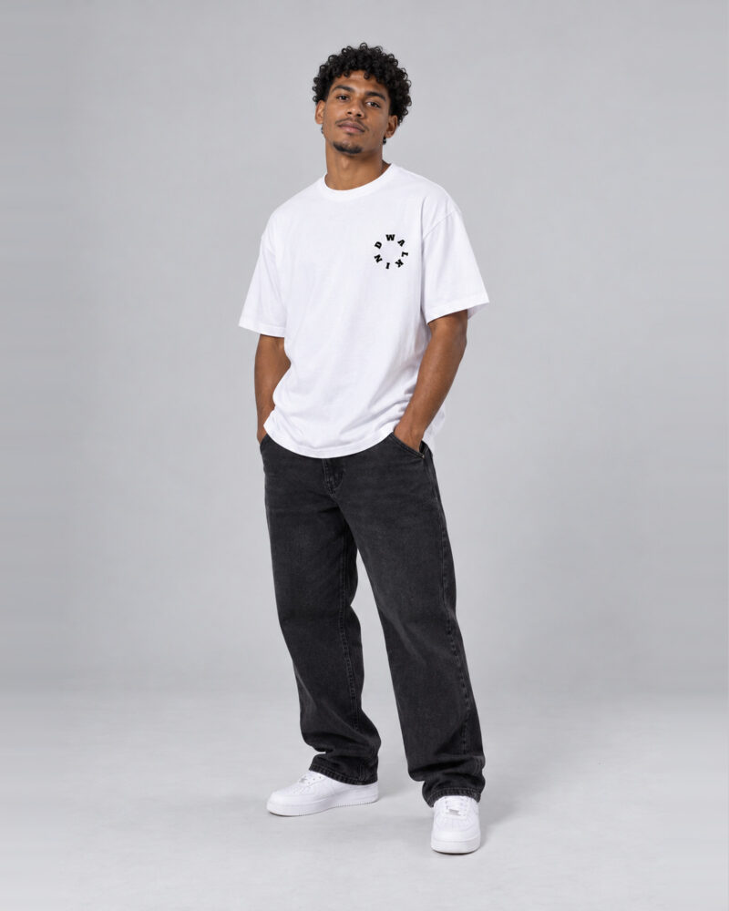 Branco — camiseta walkind mini circle