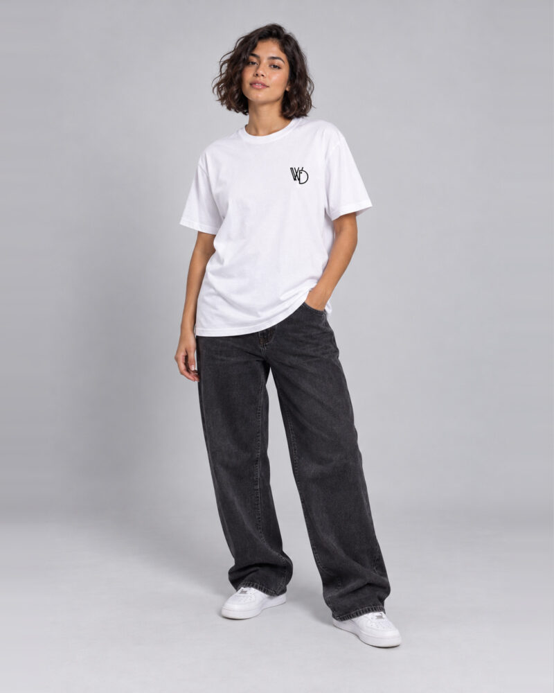 Branco — camiseta walkind mini logobox