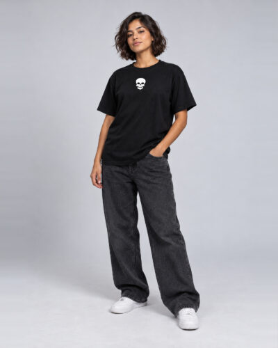 camiseta walkind skull
