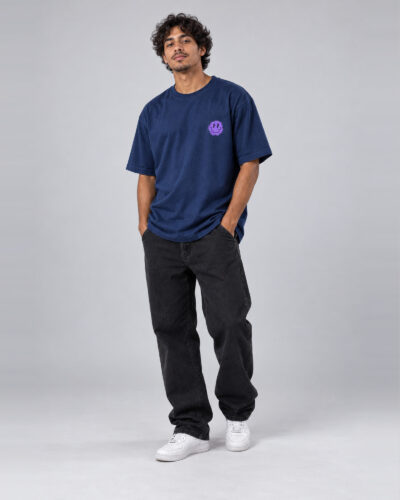 camiseta walkind smile purple